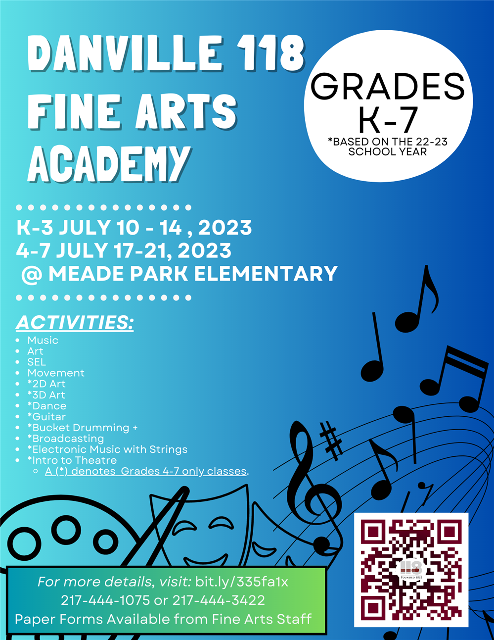 Fine Arts Summer Camp 
